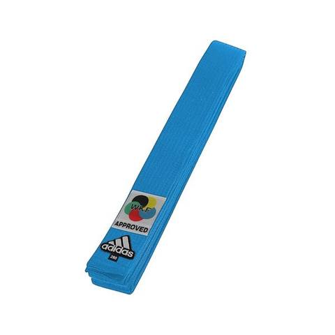  ADIDAS KARATE ELITE BELT WKF SABUK KARATE - BLUE