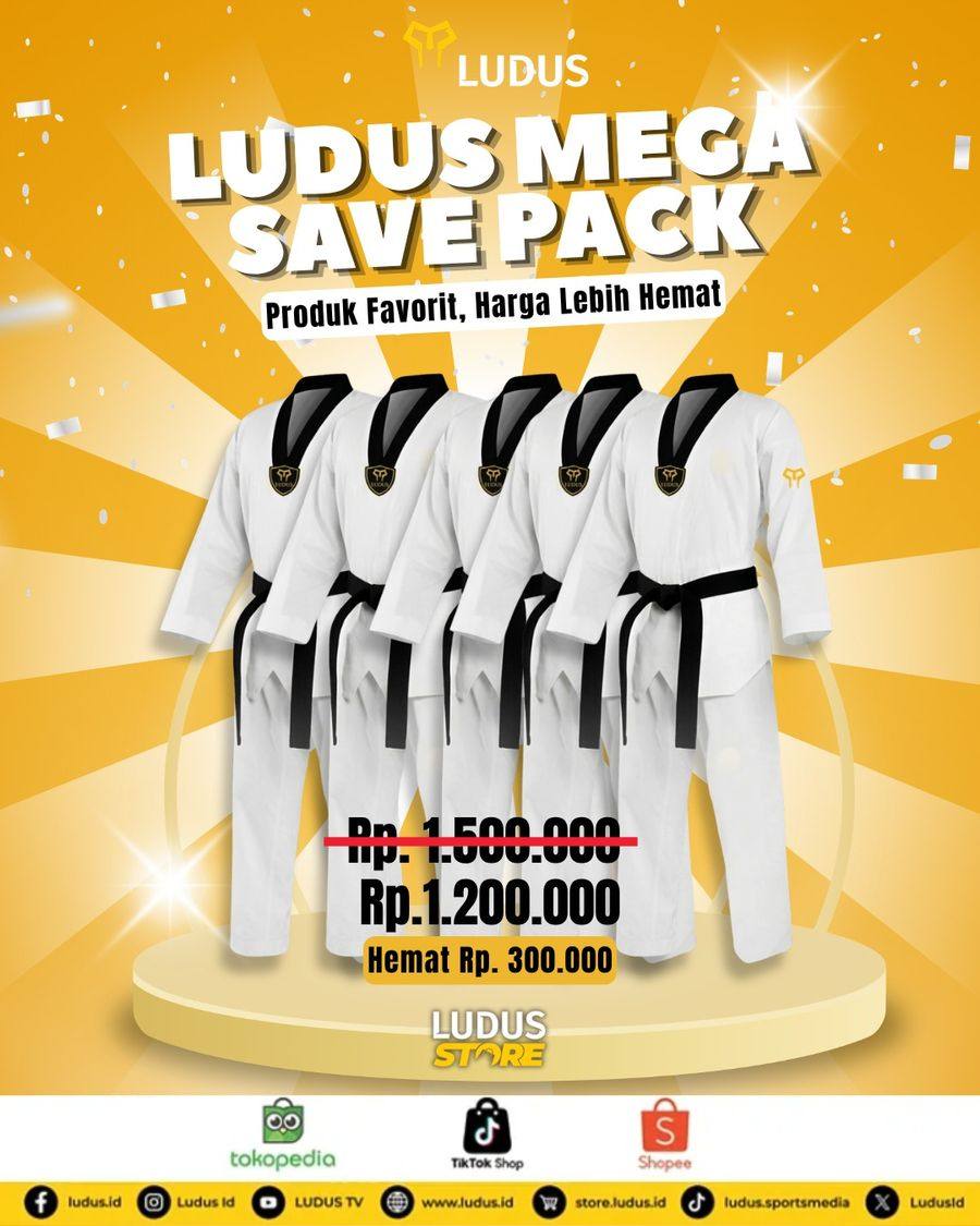 LUDUS MEGA SAVE PACK Black V Neck