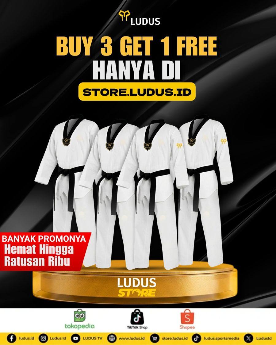 BUY 3 GET 1 Ludus Black V Neck