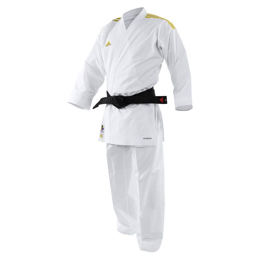 Adidas Karate Gi Adilight Prime Gold Stripe